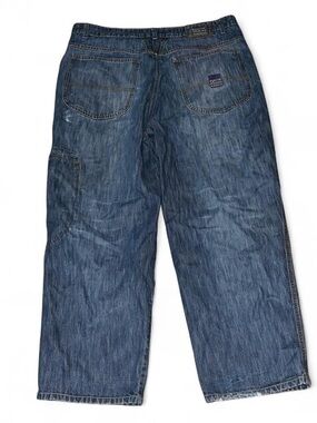 Vintage Marithe Francois Girbaud Blue Baggy Denim Jeans 38x30